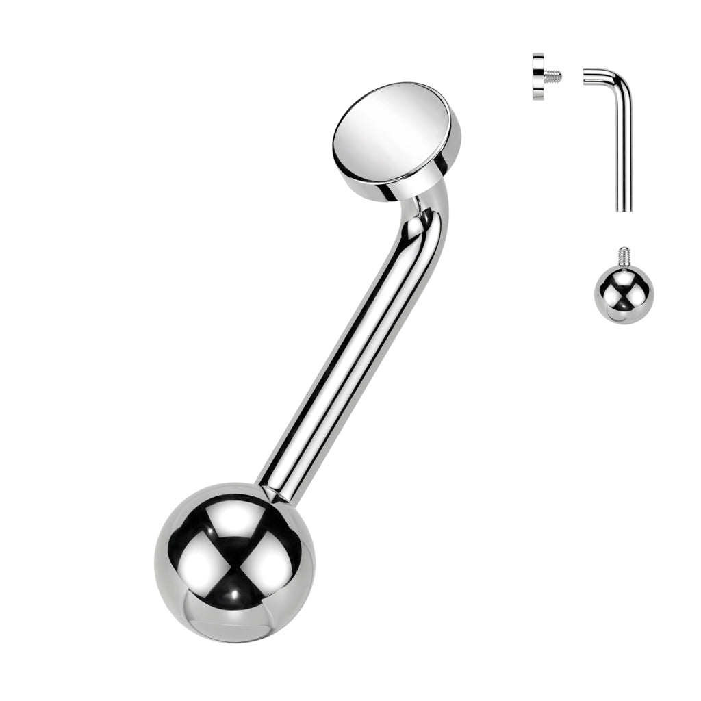 PREMIUM Titanium Simple Christina Bar 14g