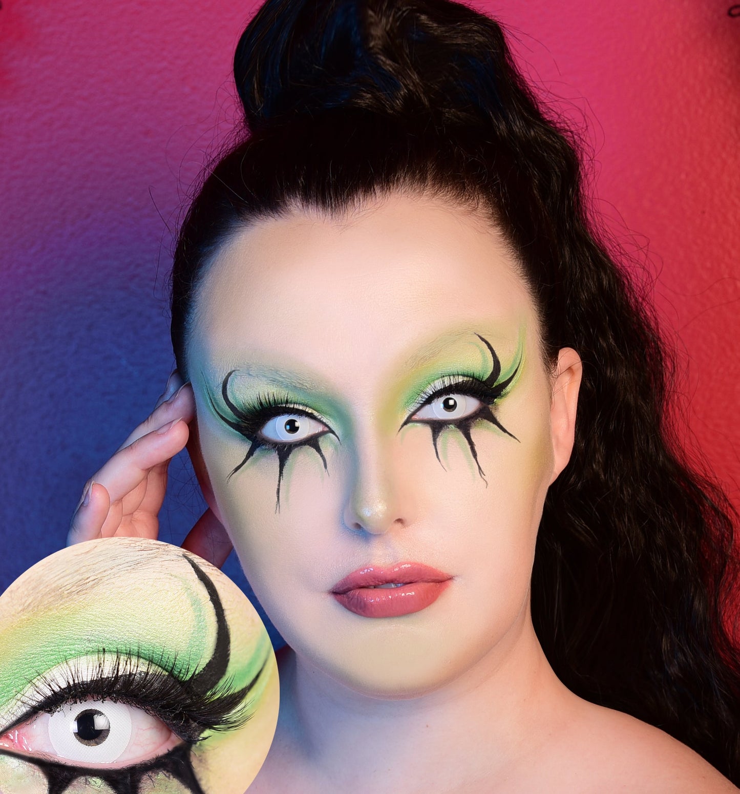 Zombie I - White Colored- Primal Contact Lenses