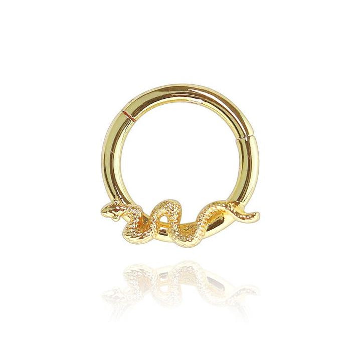 Snake Hinged Segment Ring 16g