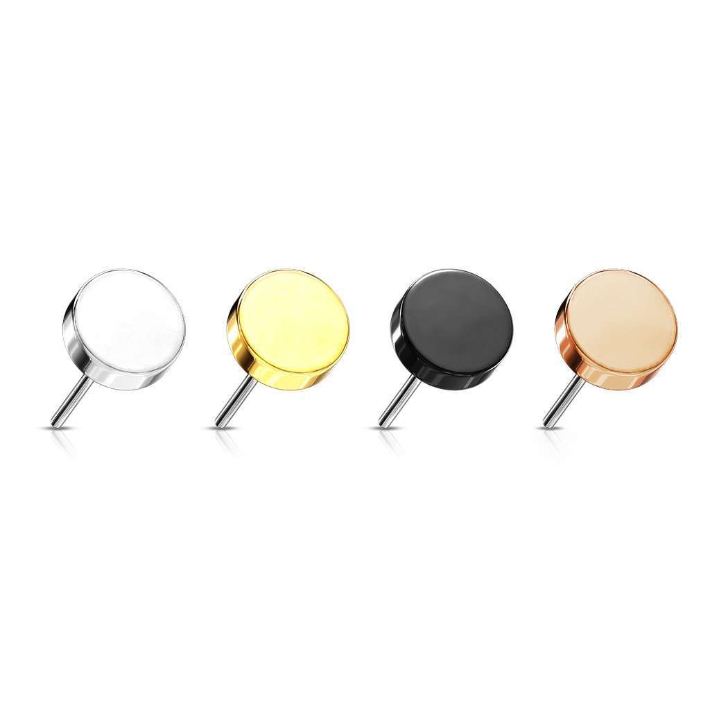 Threadless Push Pin - Flat Top - 3mm or 4mm