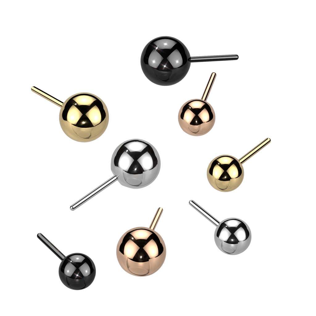 Threadless Top - Ball - 2, 3, 4, 5mm