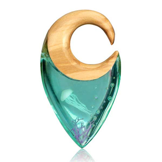 Wood & Epoxy Jelly Fish $119
