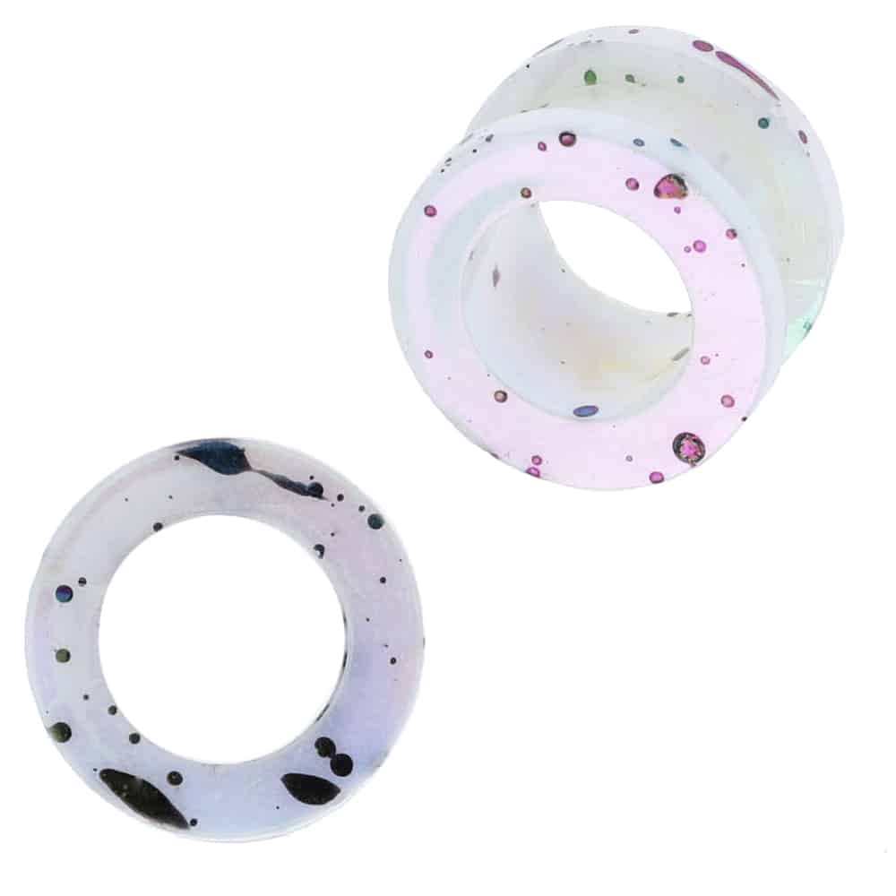 acrylic-screw-on-tunnel-machine-head-paint-colorful-metallic-splatter-candy-white