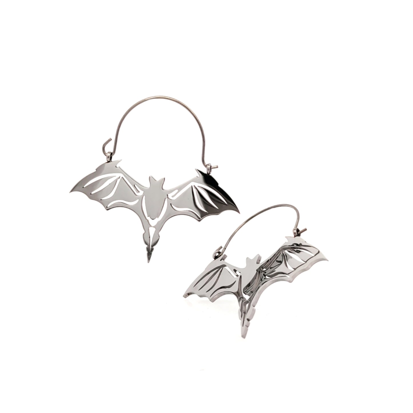 Bat Silhouette Cut-Out Tunnel Hangers