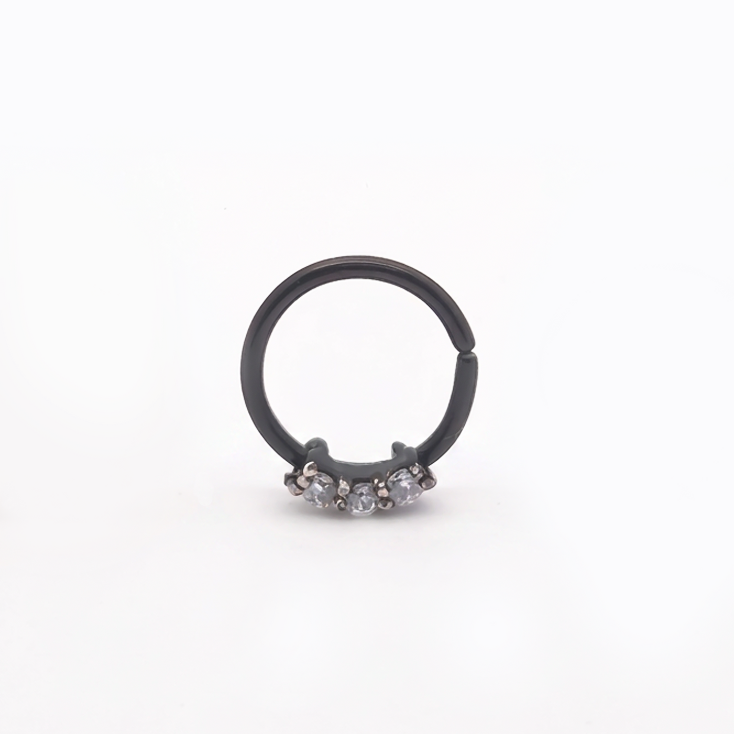 3 Claw-Set Crystal Bendable Ring 16g