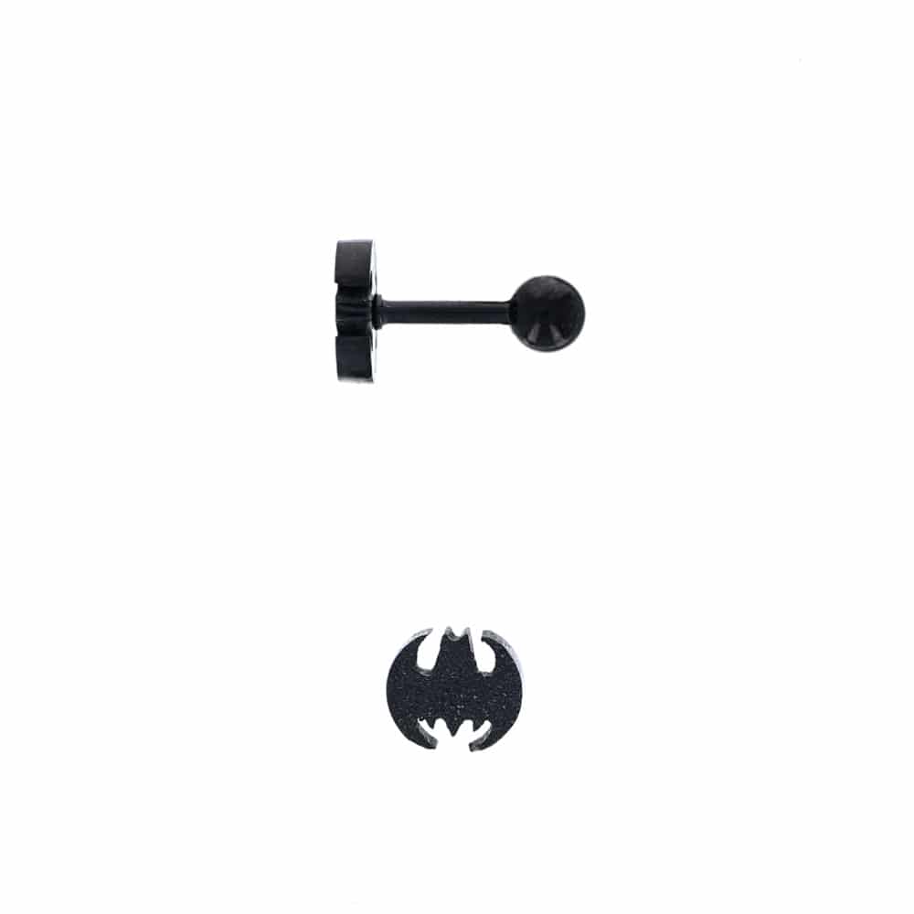 blackline-titanium-stud-earring-helix-cartilage-tragus-lobe-ear-batman-bat-logo