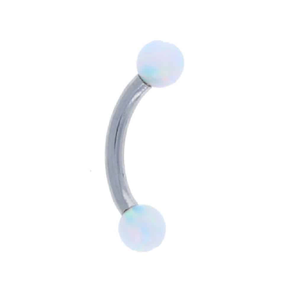 cvbb-curved-barbell-16g-titanium-lip-helix-daith-tragus-rook-eyebrow-vertical-vch-navel-nipple-opal-white