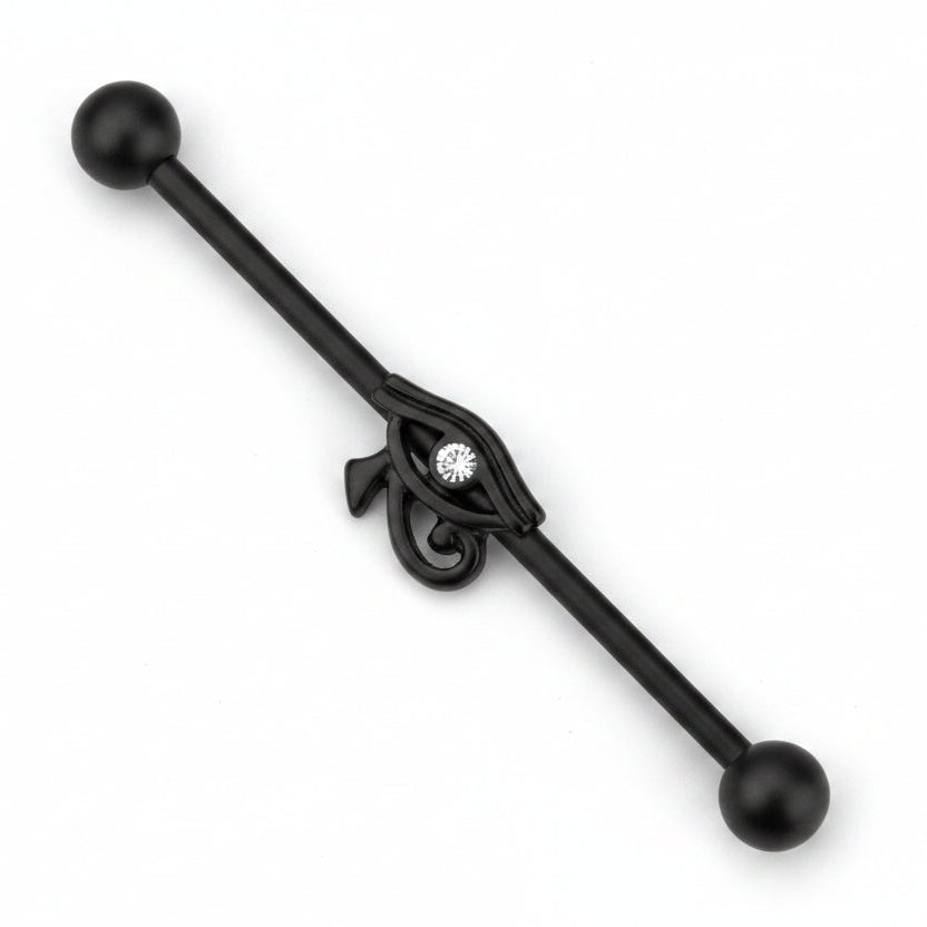 Eye of Horus Industrial Barbell 14g