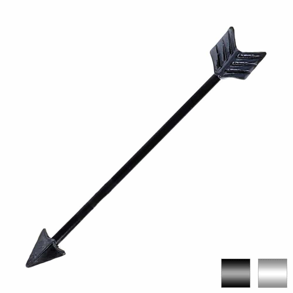 industrial-barbells-earrings-piercings-arrow-blackline-surgical-steel-14g