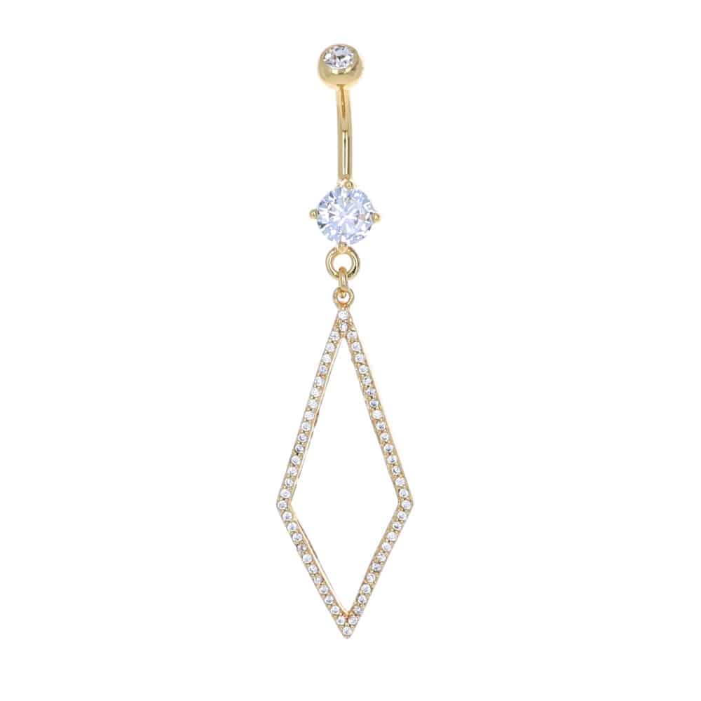 navel-belly-curved-barbell-dangle-tassel-surgical-steel-ion-plated-rose-gold-blackline-diamond-outline-jewelled-gd