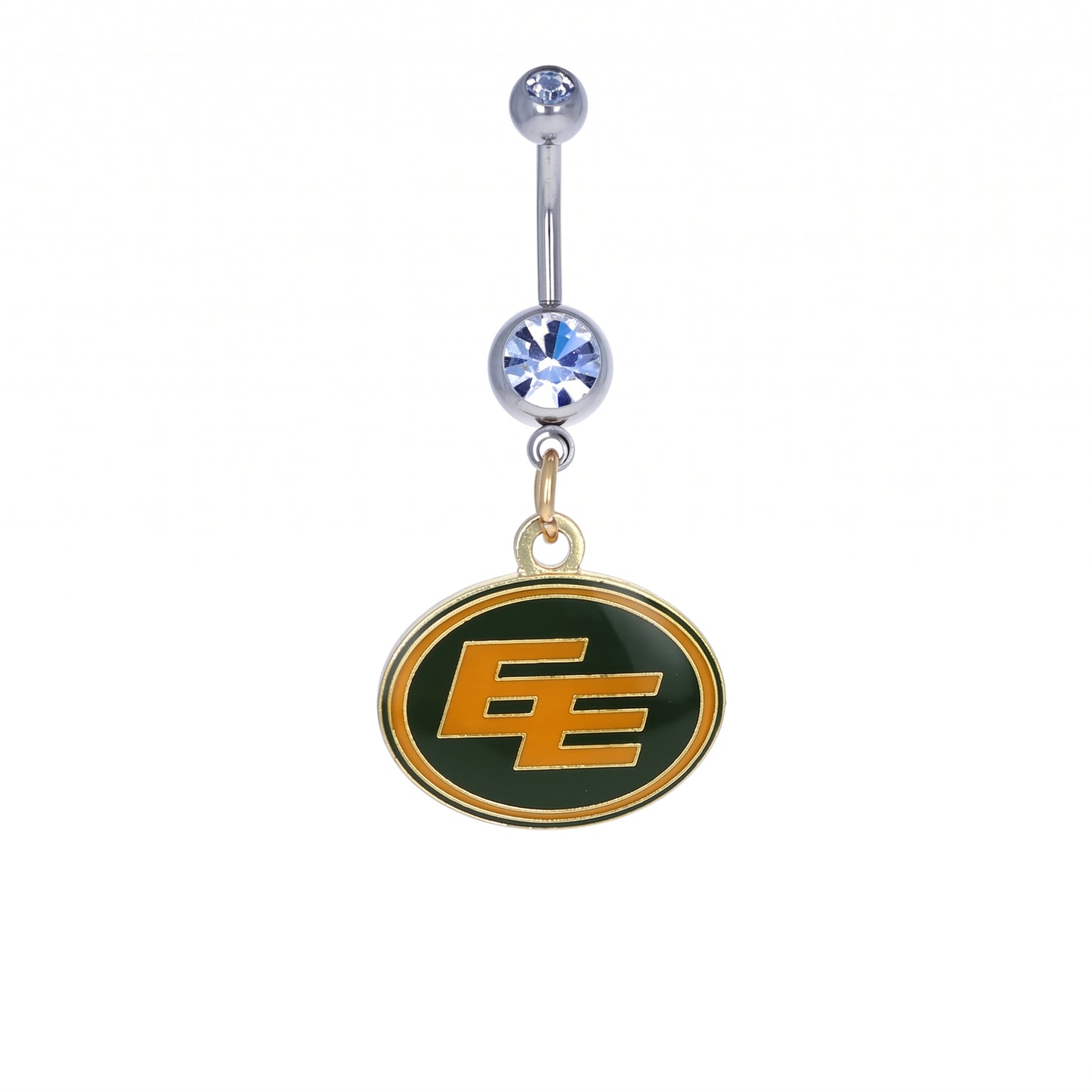 Licensed CFL Edmonton Eskimos Belly Dangle 14g