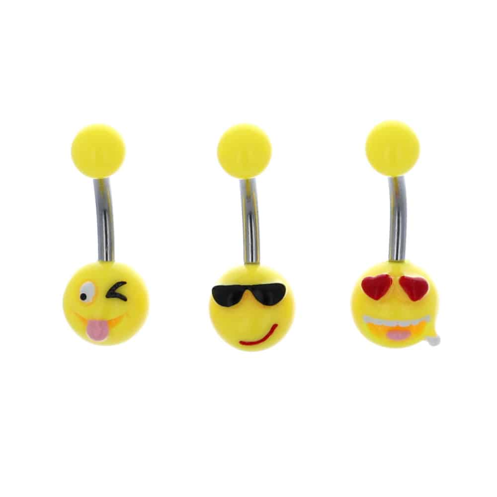 surgical-steel-lucite-navel-belly-barbell-piercing-emojis