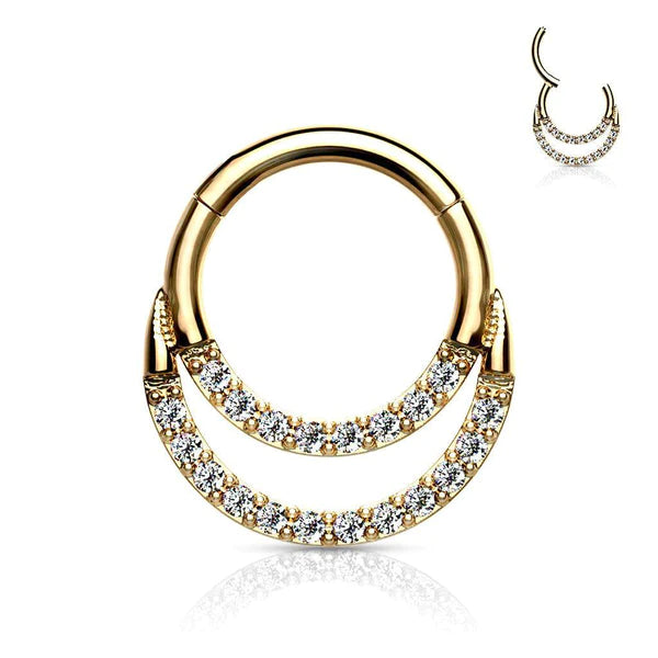 surgical-steel-gold-pvd-double-line-white-cz-hinged-easy-click-septum-ring-septum-clickers-pierced-universe-13837348536343