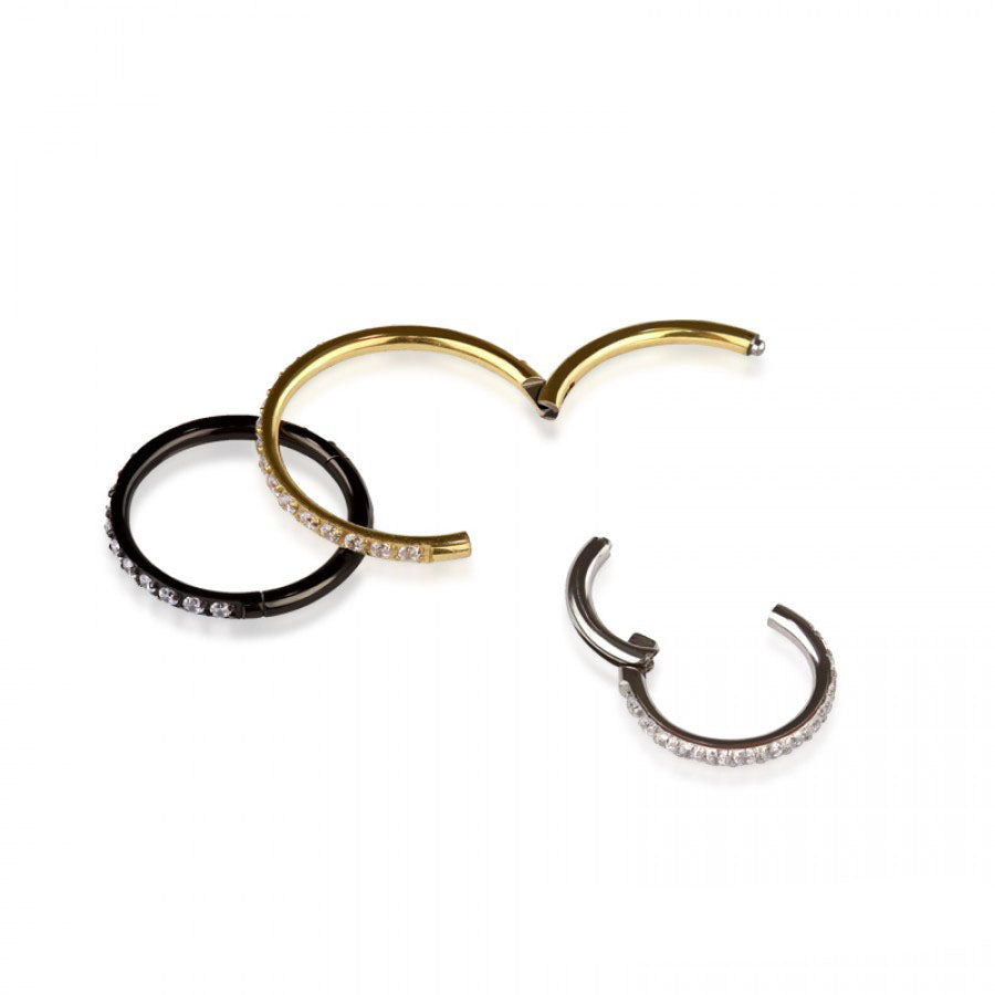 Premium Crystal Edge Segment Ring 16g