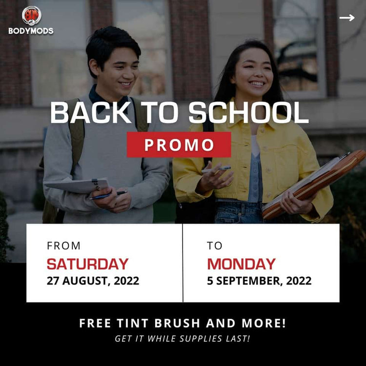 Back To School Promo – BodyMods