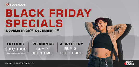 BodyMods Black Friday Specials- November 2025