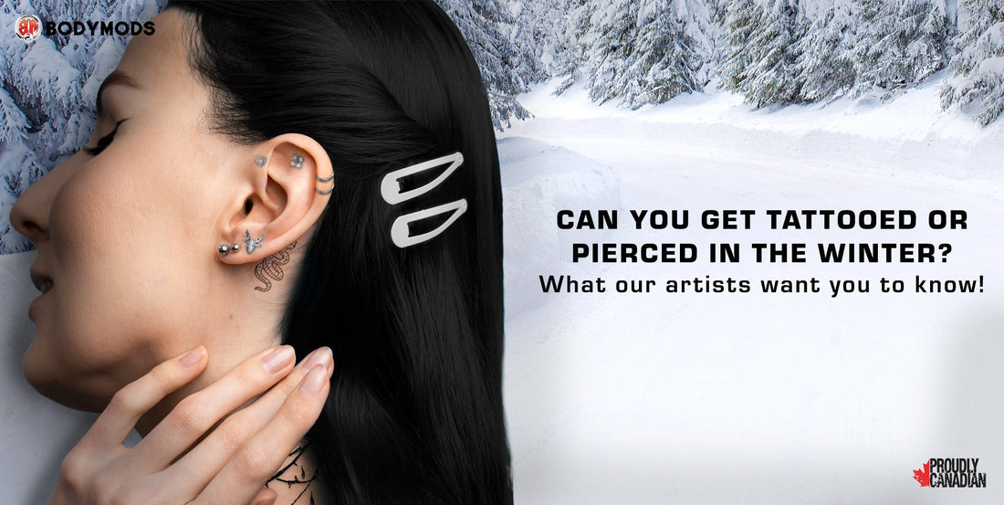 Can You Get Tattooed or Pierced in Winter? What Our Artists Want You to Know