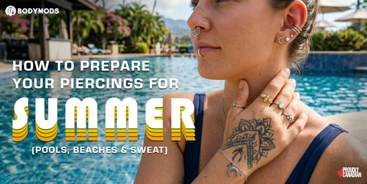 How to Prepare Your Piercings for Summer (Pools, Beaches & Sweat)