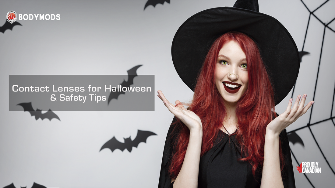Spooky Season Essential: Contact Lenses for Halloween & Safety Tips!