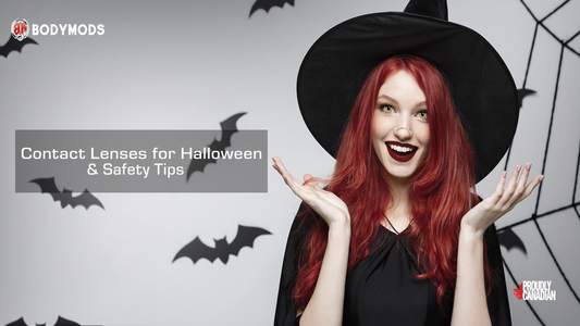 Spooky Season Essential: Contact Lenses for Halloween & Safety Tips!