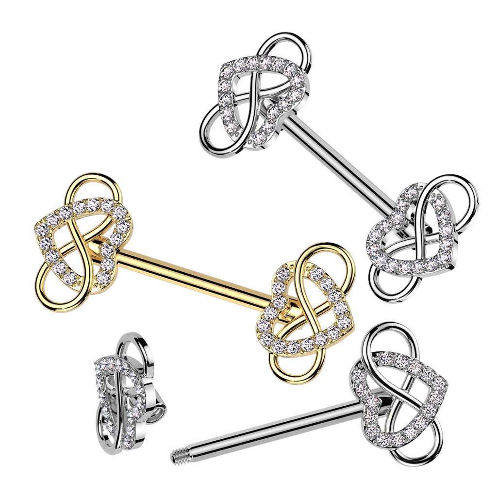 14g, 13mm length, 12mm charm