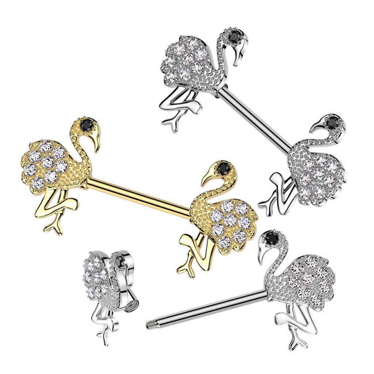 14g, 14mm length, 17mm charm