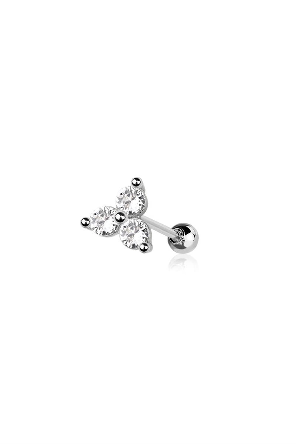 PREMIUM Triple Claw-Set Crystal Ball Back 16g