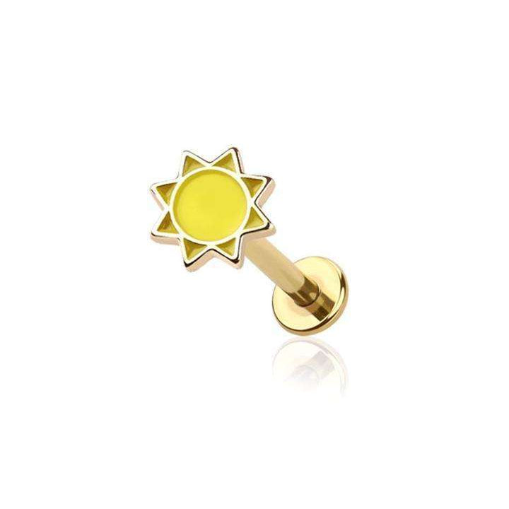 PREMIUM Sun Labret 16G - Jewelry – BodyMods