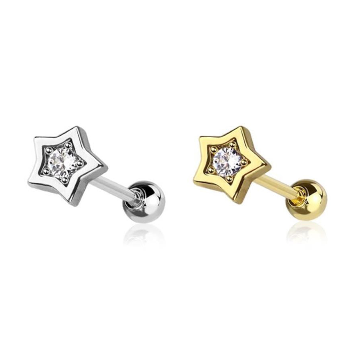 Claw-Set Crystal Star Flat Back 16g