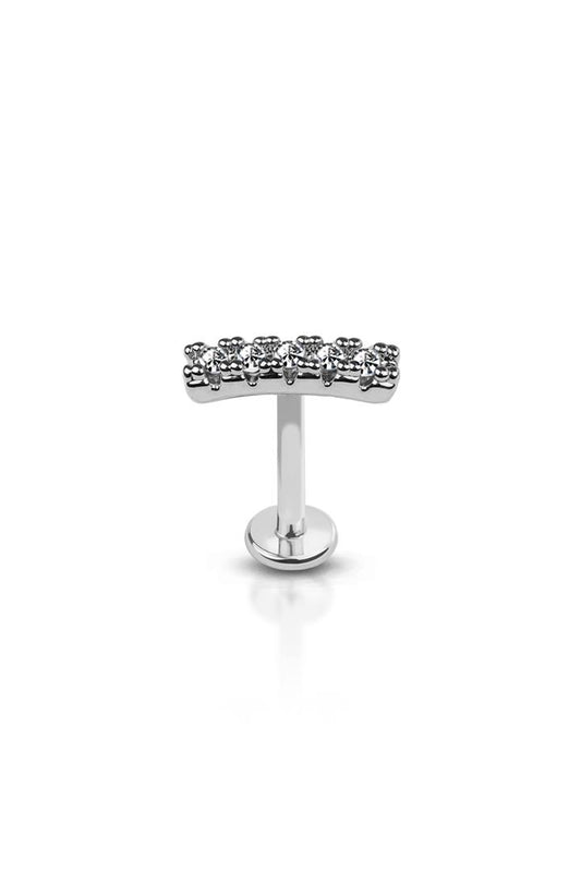 PREMIUM Crystal Bar Flat Back 16g
