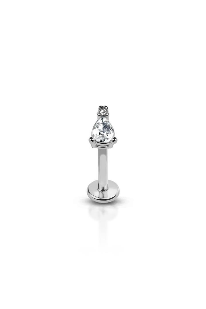 PREMIUM Crystal Tear Drop Dot Flat Back 16g