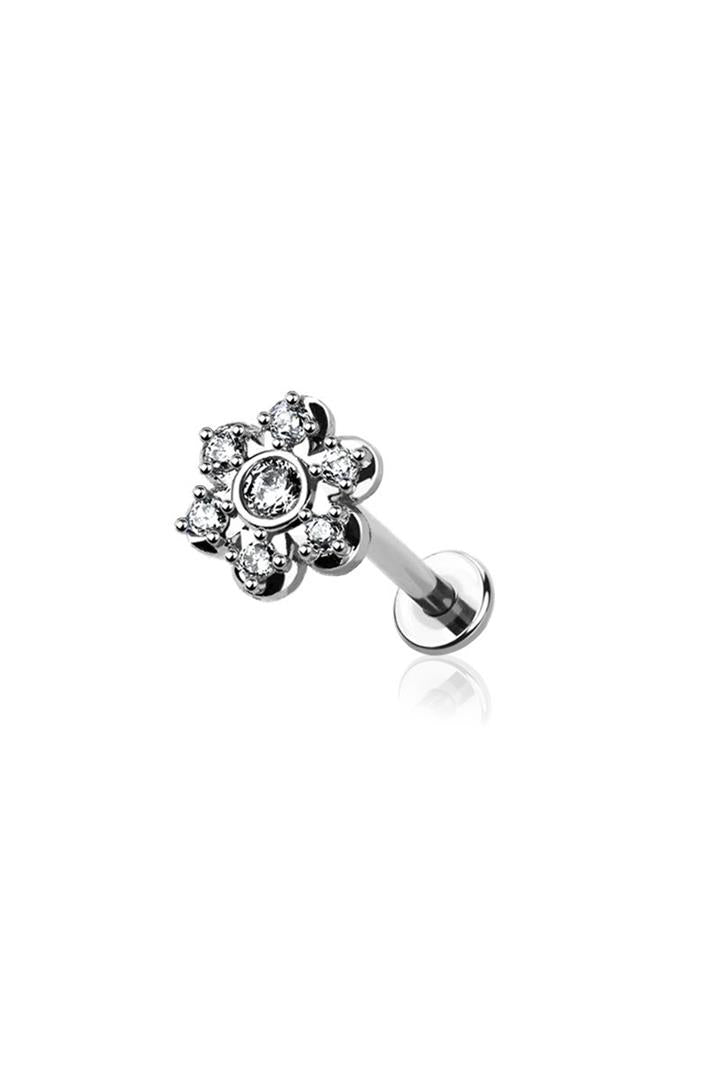 PREMIUM Rounded Claw-Set Crystal Flower Flat Back 16g
