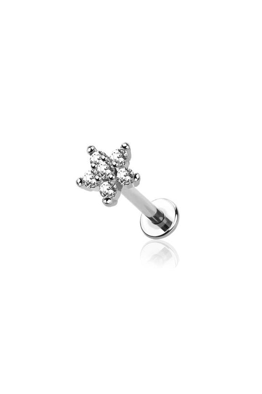 PREMIUM Rounded Claw-Set Crystal Flower Flat Back 16g