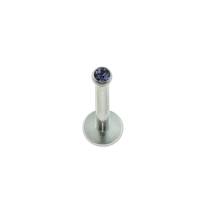 Internally Threaded Crystal Flat Back 16g