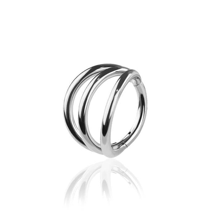 Premium Triple Stack Segment Ring 16g