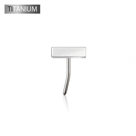 Premium G23 Titanium Bar Simple Threadless Top