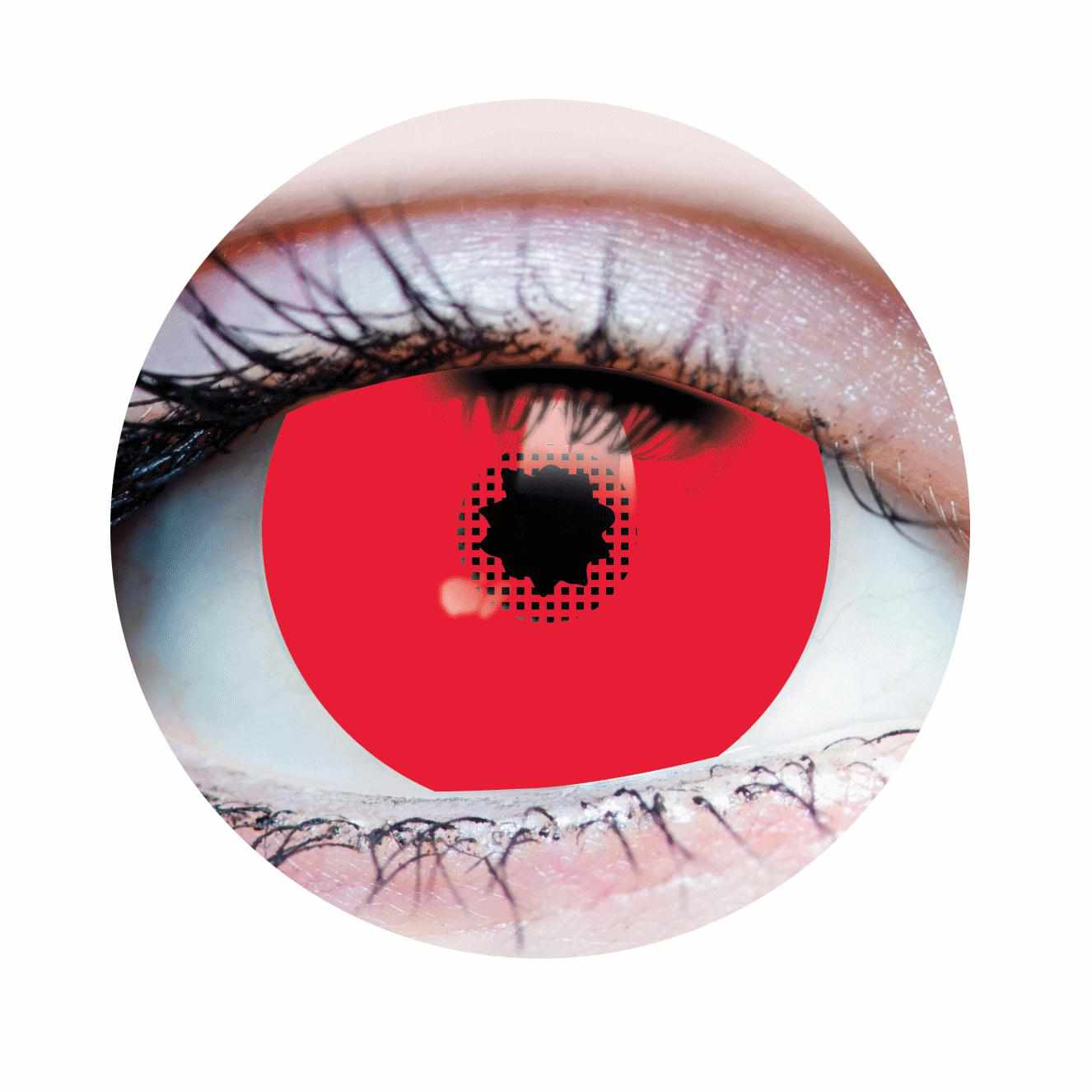 Red Mini Sclera - Primal Contact Lenses