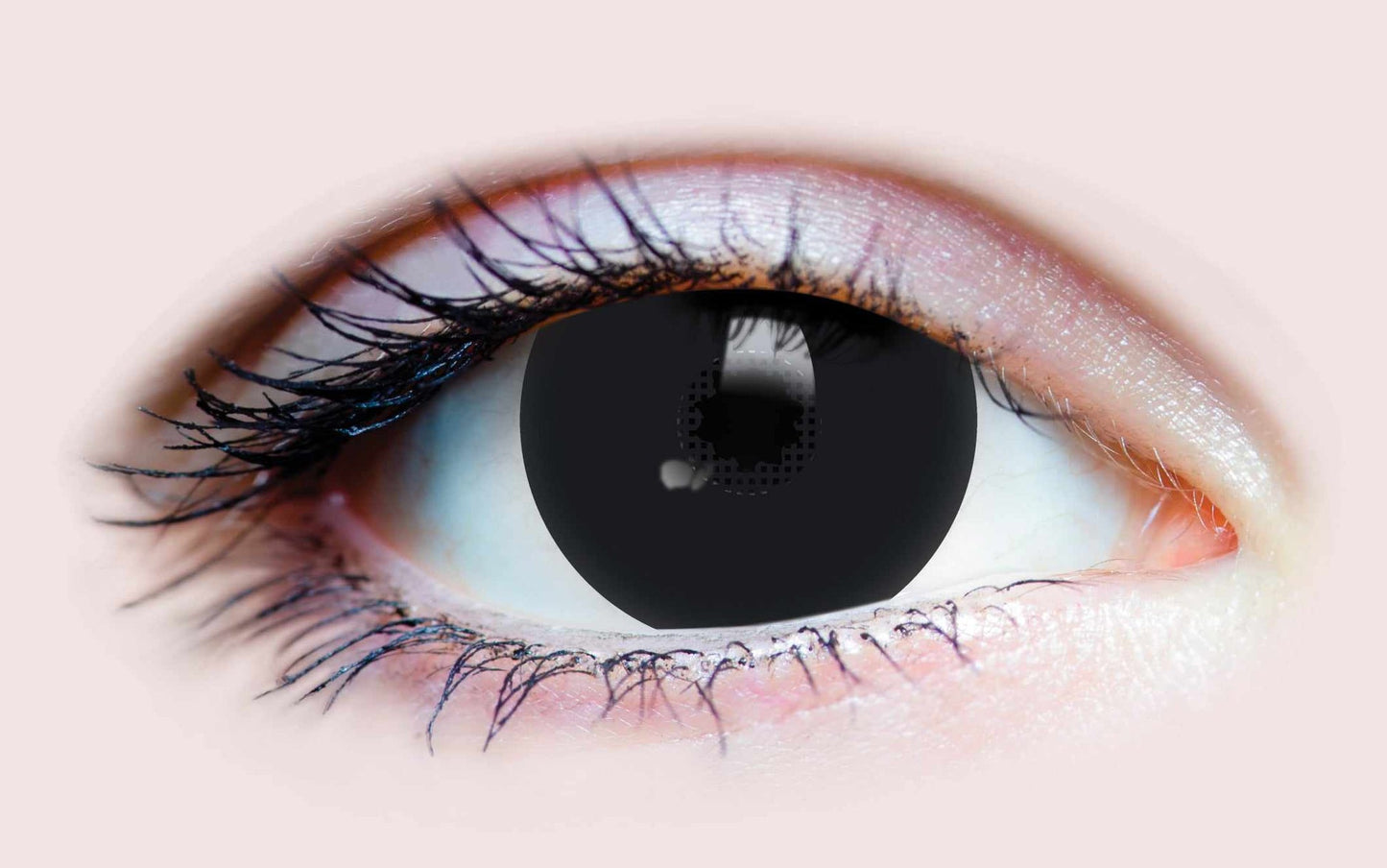 Black Mini Sclera - Primal Contact Lenses