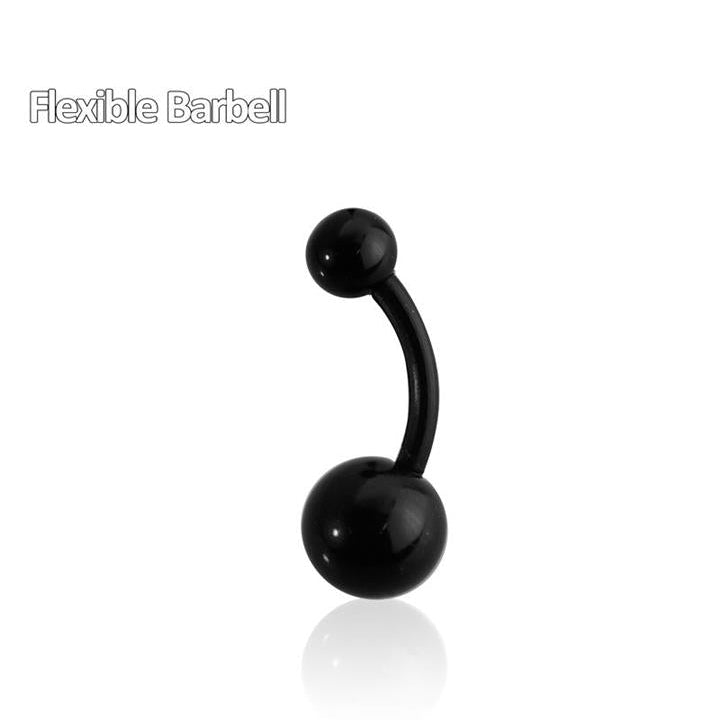 Bio-Plast Flexible Pregnancy Belly Ring 16g - 14g