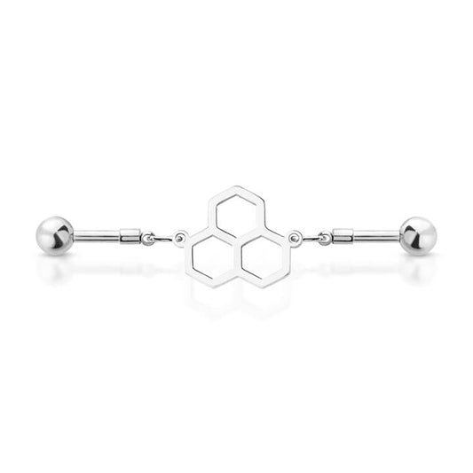 Premium Hive Industrial Barbell 14g