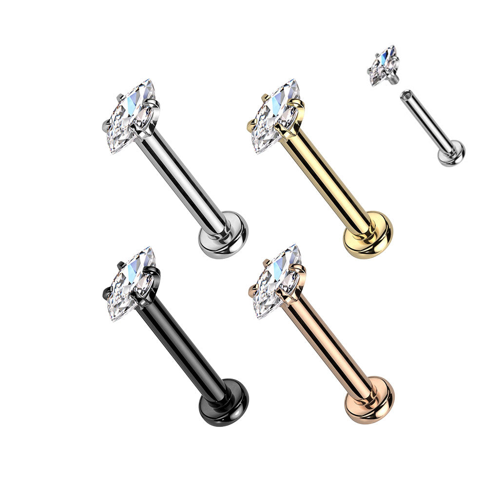 PREMIUM Claw-Set Marquise Flat Back 16g