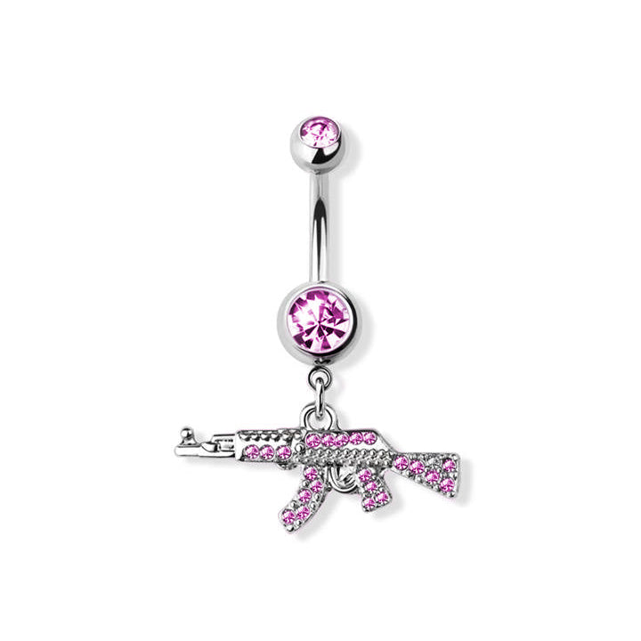 Gun Navel Dangle 14g