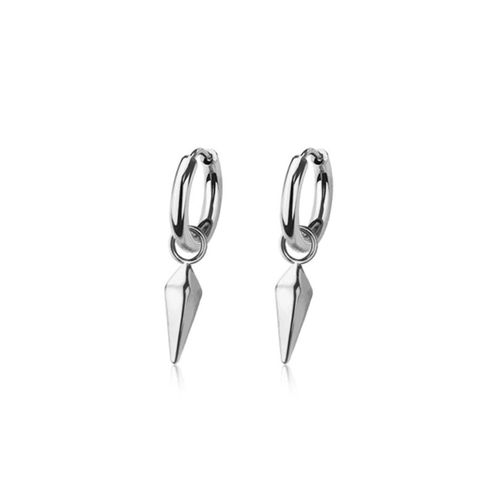 Double Cone Dangle Cuff Earrings