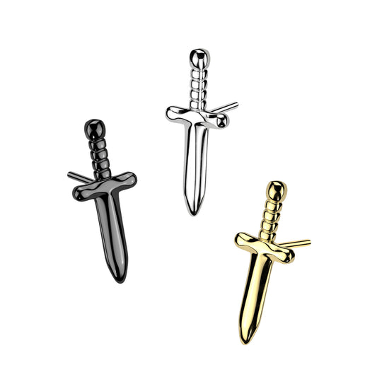 Premium G23 Titanium Dagger Threadless Top