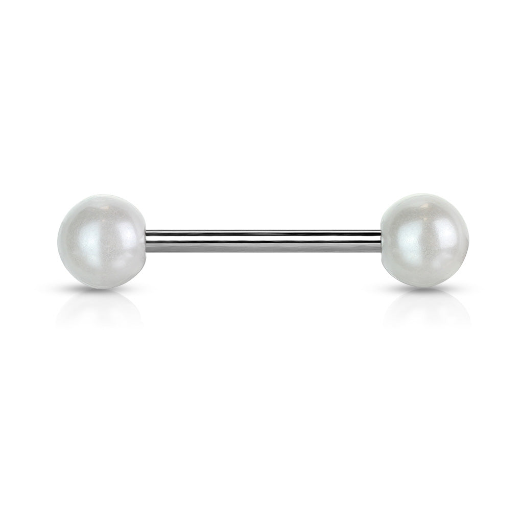 Pearlescent Straight Barbell 14g