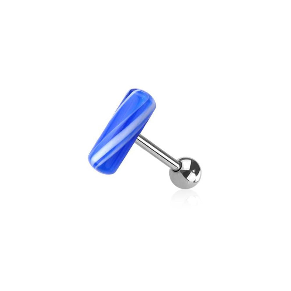 Capsule Bar Tongue Barbell 14g