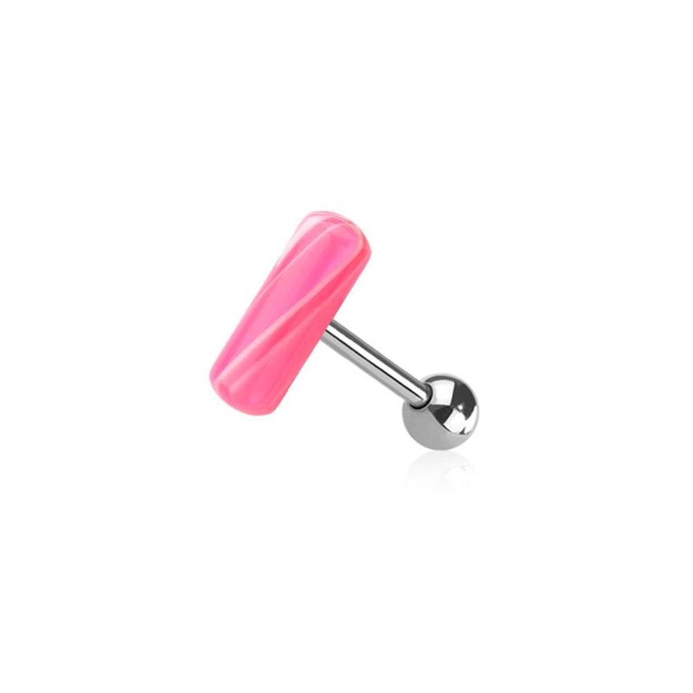 Capsule Bar Tongue Barbell 14g