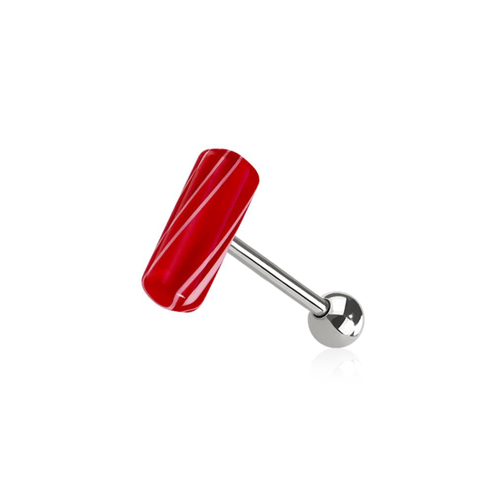 Capsule Bar Tongue Barbell 14g