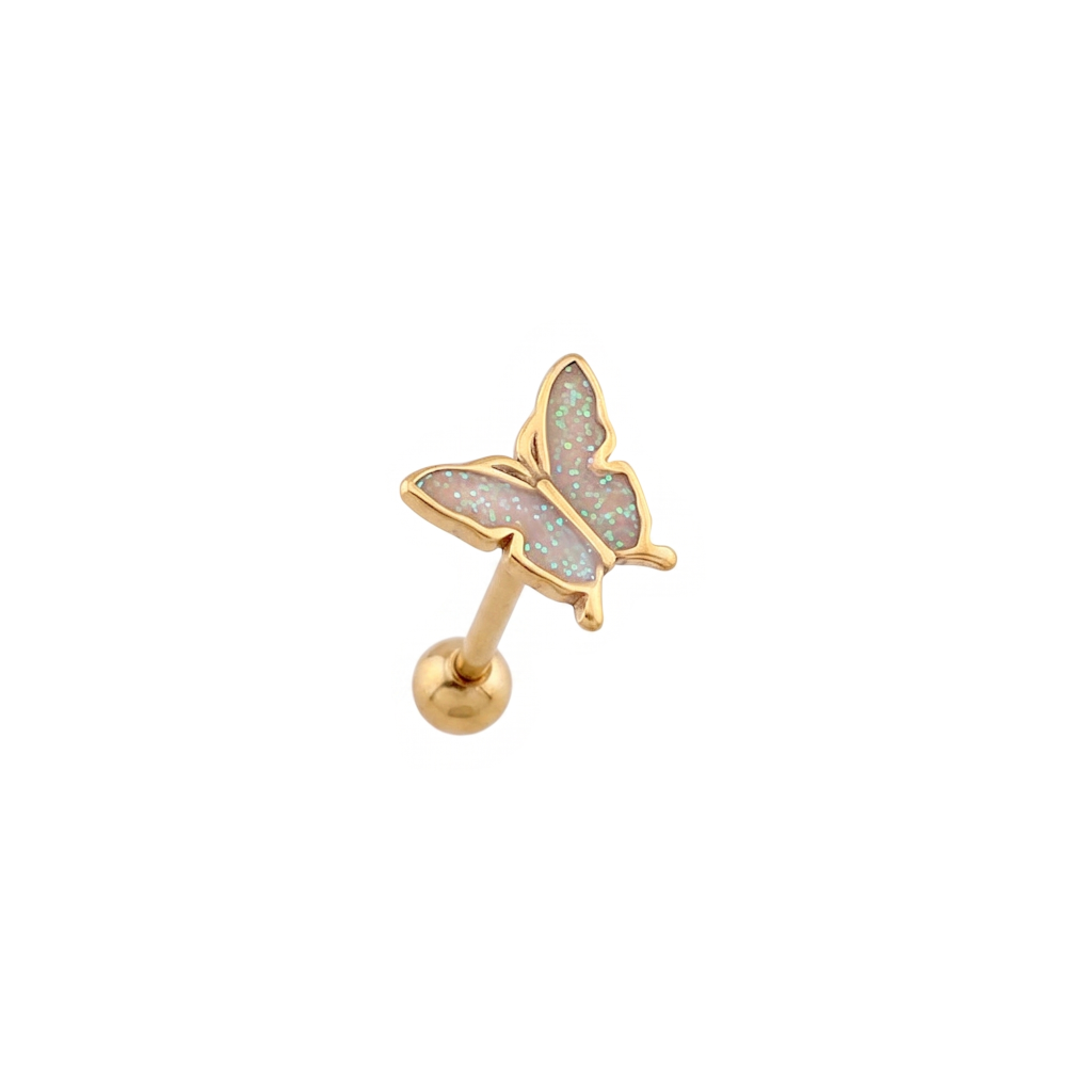 Butterfly Tongue Barbell 14g