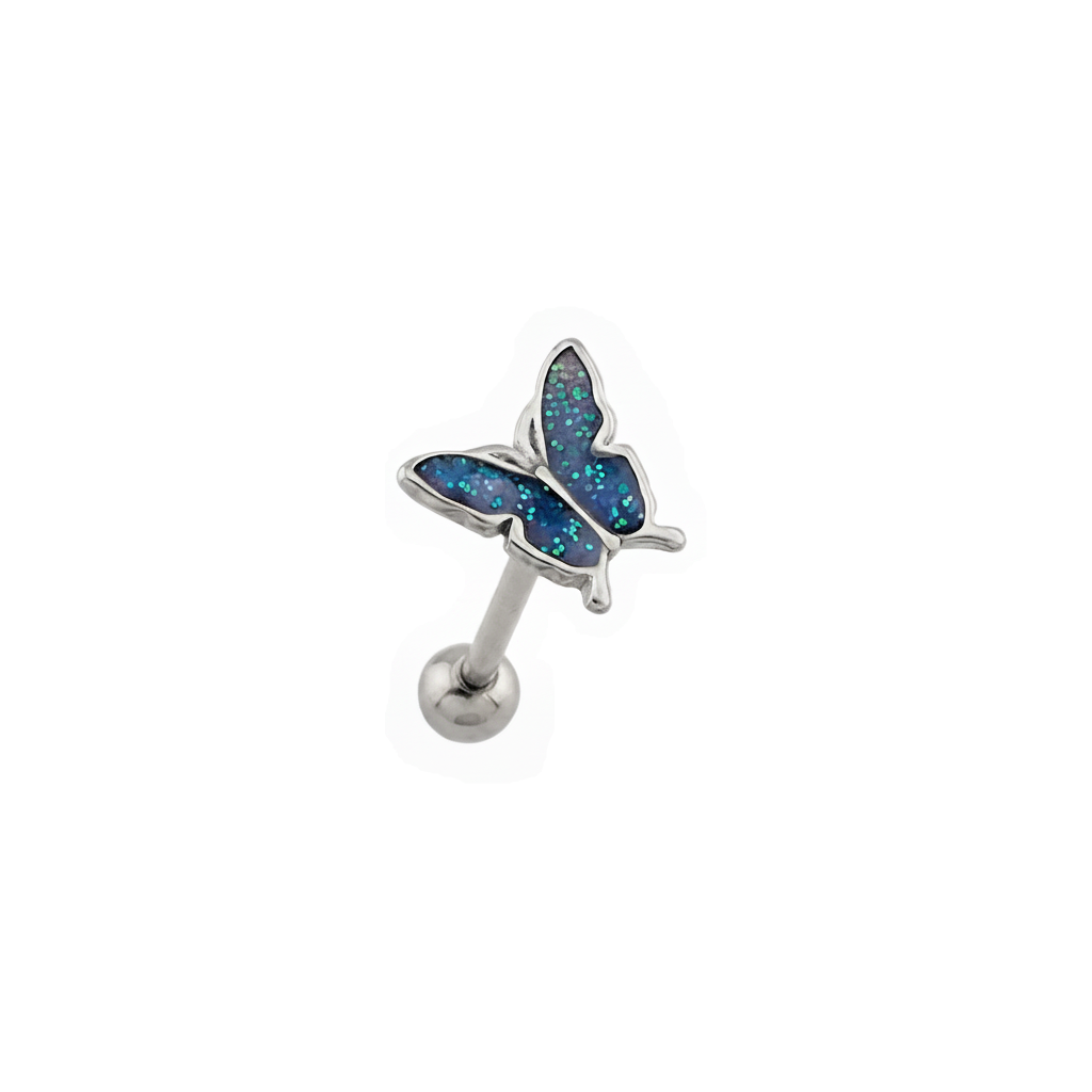 Butterfly Tongue Barbell 14g